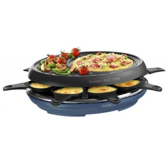 RACLETTE TEFAL COLORMANIA GRILL CREPES 8 PERSONNES