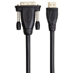 Câble Adaptateur HAMA HDMI mâle vers DVI mâle 2M PRIX TUNISIE ET FICHE TECHNIQUE