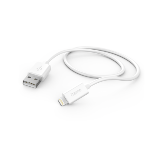 Câble de charge USB A Lightning 1M Hama Blanc prix Tunisie