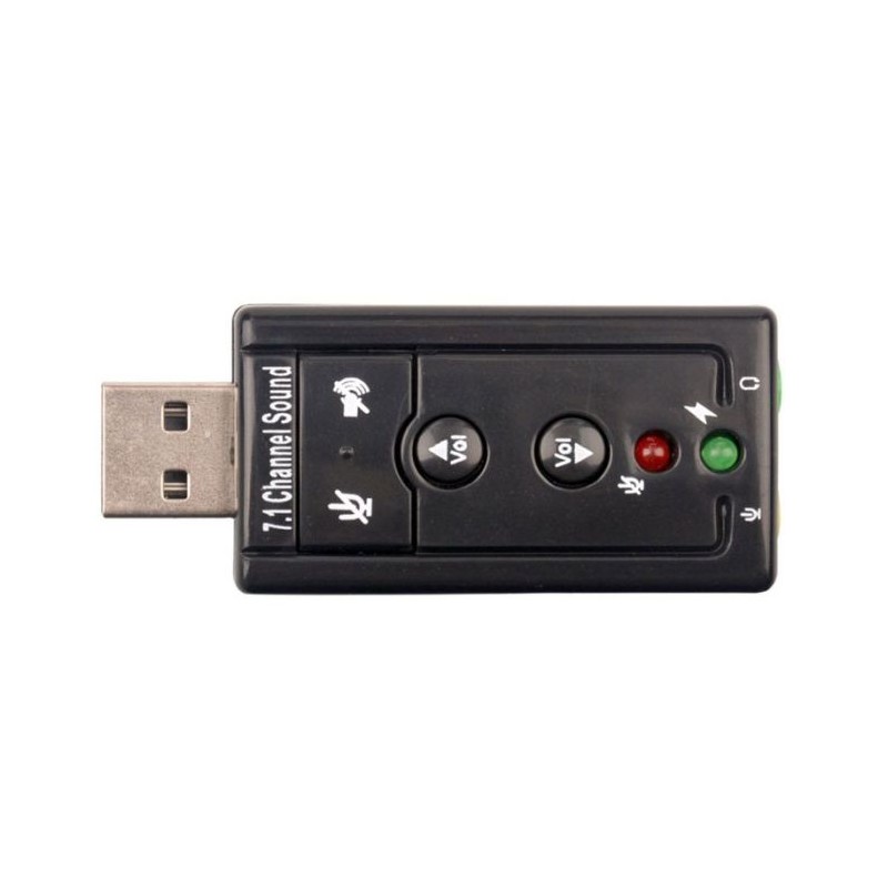 Carte Son Externe USB Sharkoon SB1 - Améliore Le Son De Ton PC, Avec égaliseur Matériel Et Logiciel Inclus - 10