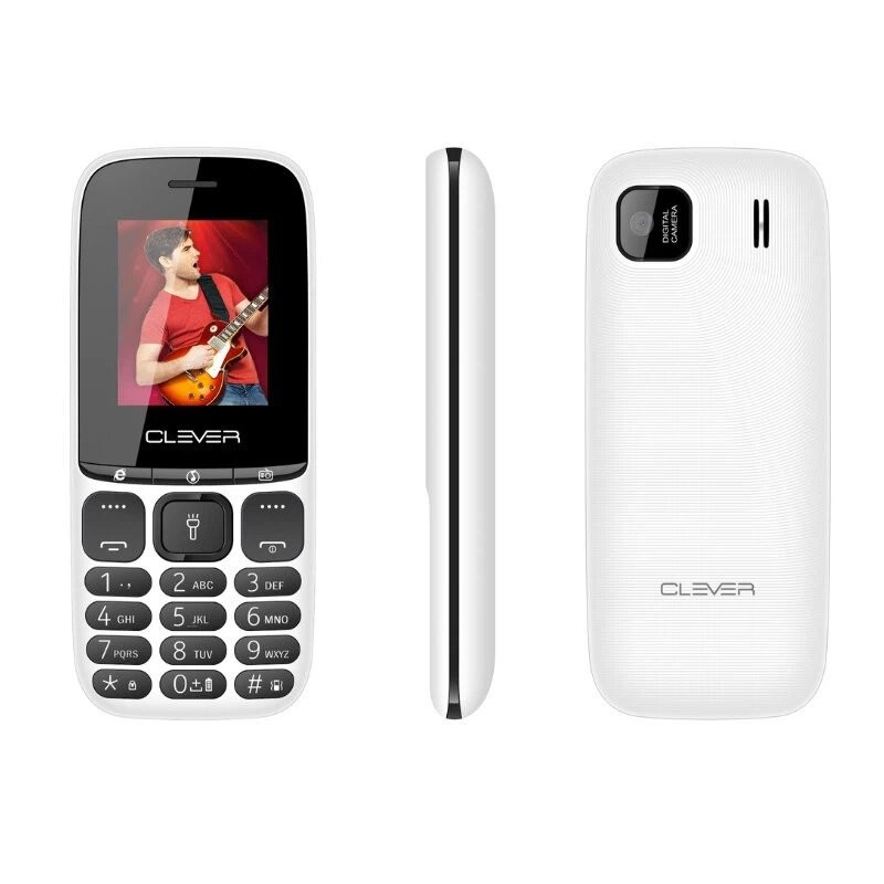 Téléphone Portable Clever X1 Blanc prix Tunisie
