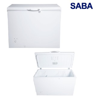 CONGÉLATEUR HORIZONTAL COFFRE SABA 275L BLANC