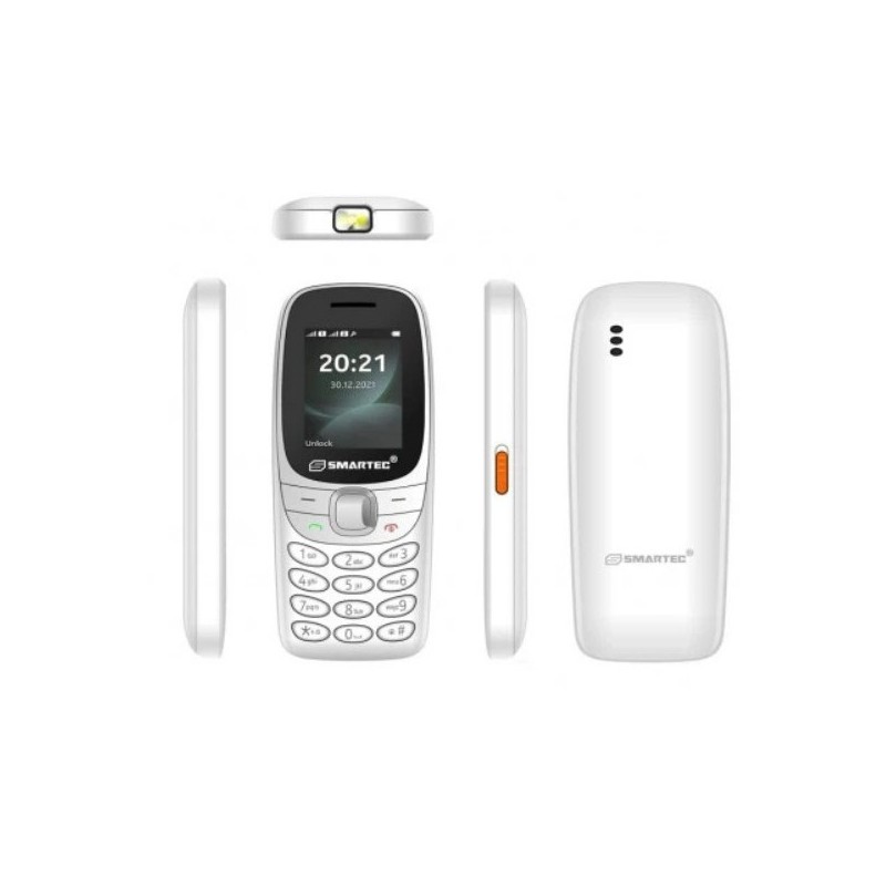 Téléphone Portable Smartec R6 BLANC prix Tunisie et fiche technique