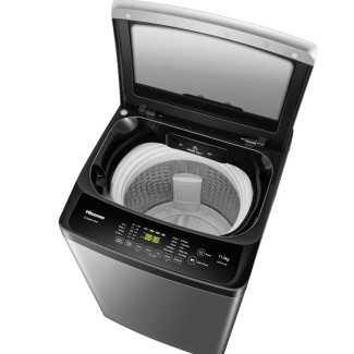 MACHINE A LAVER TOP HISENSE 11 KG WTJA1112T SILVER