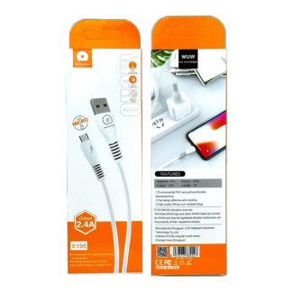 Cable chargeur WUW X195 USB vers Micro USB  prix Tunisie 2