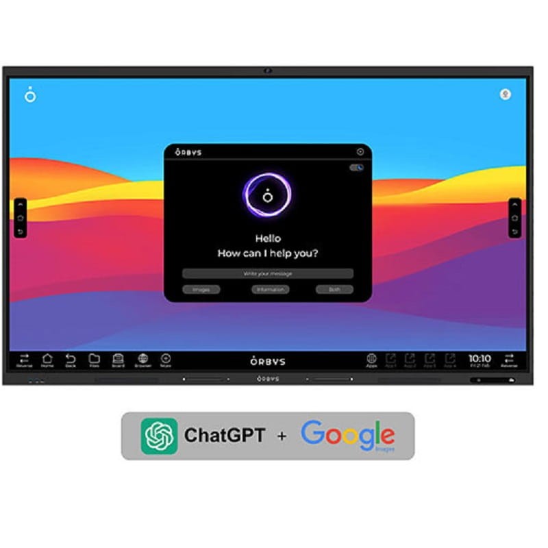 ecran interactif orbys 65ts13