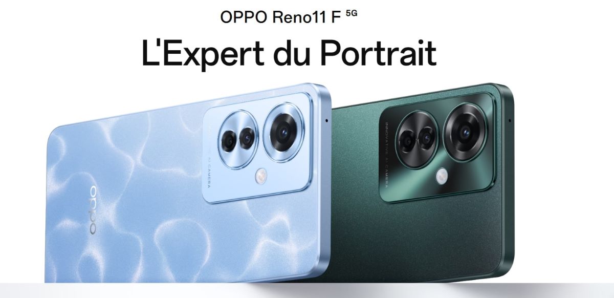 Smartphone Oppo Reno11 F 5G au meilleur prix Tunisie